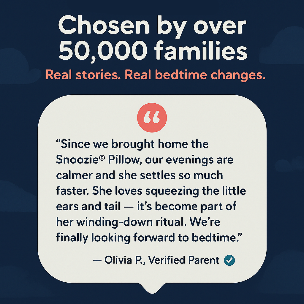 Snoozie - Calming kids pillow