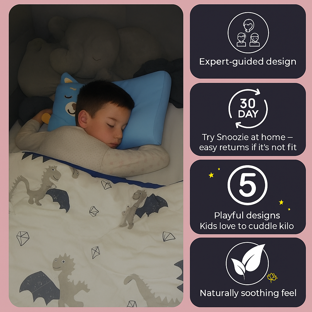 Snoozie - Calming kids pillow
